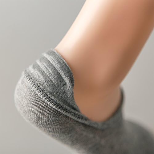 IDEGG No Show Men's Ankle Socks With Grip - Image 4