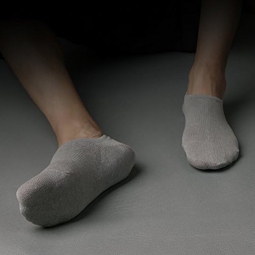 IDEGG No Show Men's Ankle Socks With Grip - Image 2