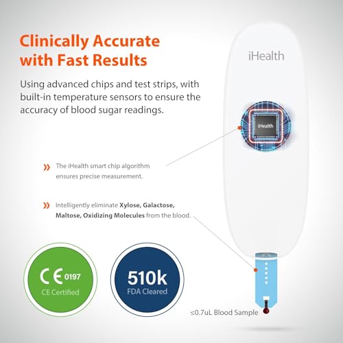 iHealth Wireless Smart Blood Glucose Monitor Kit - Image 5