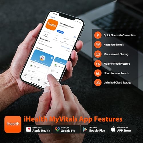 iHealth Wrist Blood Pressure Monitor with Bluetooth - Image 3