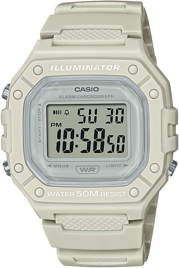 Casio Illuminator Digital Sport Watch W218HC-8A2V