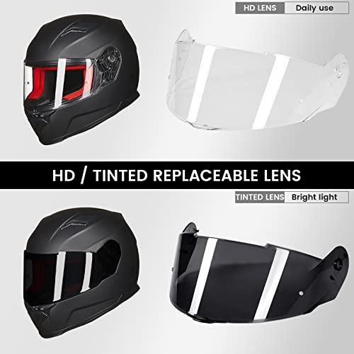 ILM Full Face Dual Sport Helmet DOT Model-817 - Image 3