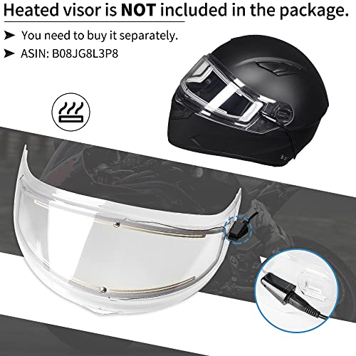 ILM Motorcycle Full Face Helmet Anti-Fog Visor - Image 5