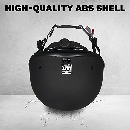 ILM Motorcycle Half Helmet With Sunshield 883V - Image 5