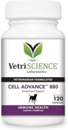 VETRISCIENCE Immune Plus Support For Dogs, 120 Capsules