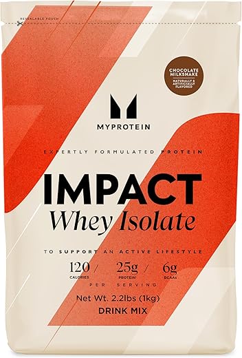 Myprotein Impact Whey Protein Isolate, Chocolate Milkshake