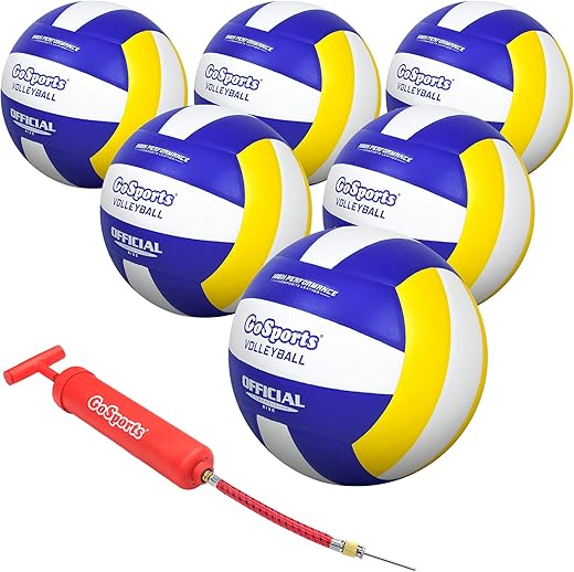 GoSports Indoor Competition Volleyball - Synthetic Leather