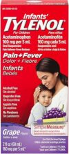 Tylenol Infants’ Acetaminophen Liquid Medicine, Grape