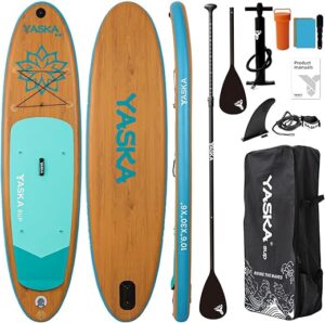 YASKA Inflatable Paddle Board With Accessories