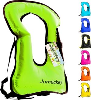 Jurmickey Inflatable Snorkel Vest For Adults
