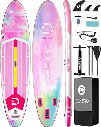Dixero Inflatable Stand Up Paddle Board 11'*33
