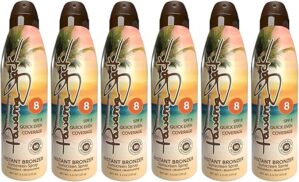 Panama Jack Instant Bronzer Sunscreen SPF 8, Water Resistant