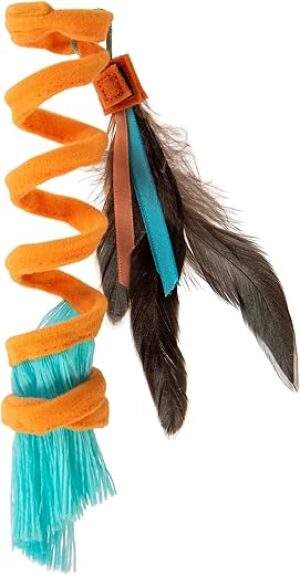 SmartyKat Instincts Crazy Coil Cat Toy – Orange
