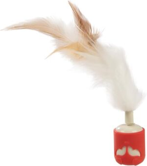 SmartyKat Instincts Sneaky Spinner Cat Toy, Rechargeable