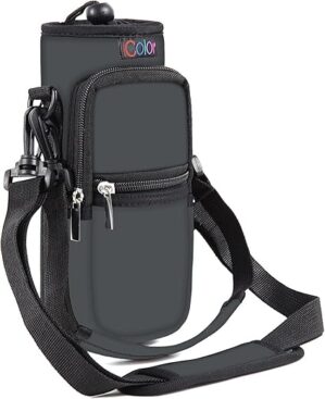 icolor Insulated Water Bottle Carrier Bag With Strap