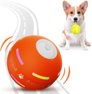 PetDroid Interactive Dog Toy: Durable Motion Ball