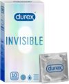 Durex Invisible Ultra Thin Condoms – 10 Count