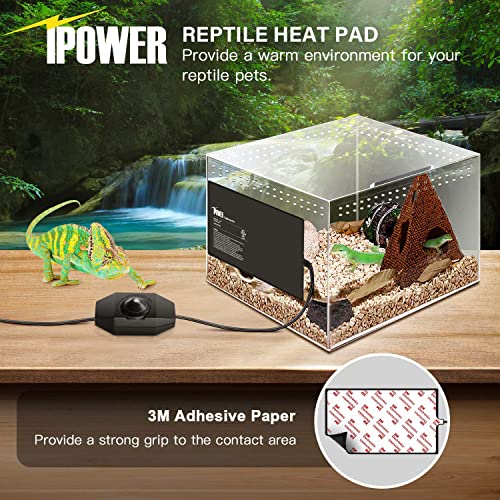 iPower 24W Reptile Heating Mat With Controller, 2 Pack - Image 5