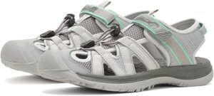 Kamik Islander2 Water Shoe, Light Grey, 6