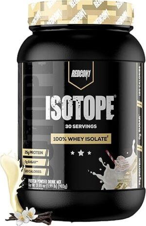 REDCON1 Isotope 100% Whey Isolate, Vanilla