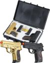 GoldenBall James Bond Twin Spring Airsoft Pistol Combo