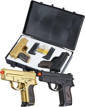 GoldenBall James Bond Twin Spring Airsoft Pistol Combo