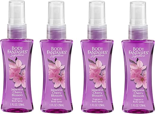 Body Fantasies Japanese Cherry Blossom Body Mist Set