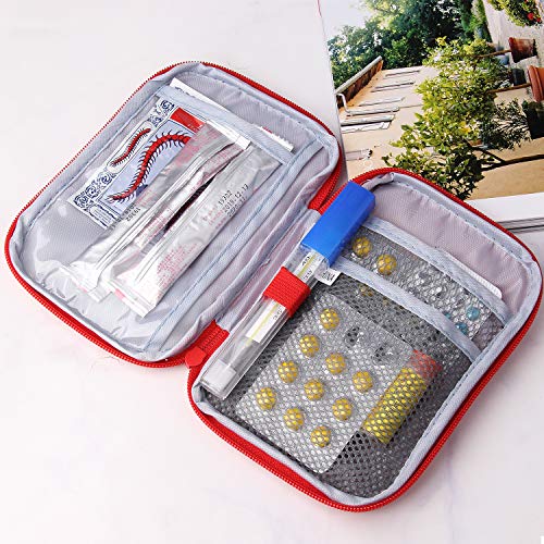JIAKAI 2 Packs Empty First Aid Pouch 7x5 Inch - Image 4