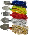 kmucutie Jig Bass Fishing Lure Set With Weed Guard