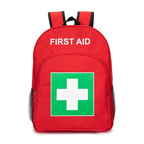Jipemtra Red Emergency First Aid Backpack - Image 2