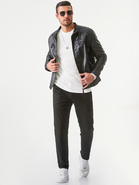 JMIERR Men's Long Sleeve Slim Fit T-Shirt - Image 4