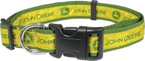 Pets First John Deere Licensed Dog Collar (JOD-3588-MD)