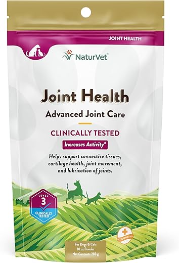 NaturVet Joint Health Level 3 Pet Supplement