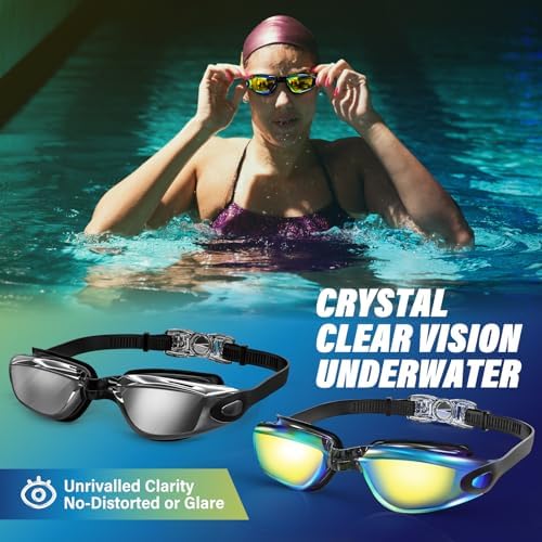 JugWoy Swimming Goggles, Adults & Kids - Image 3