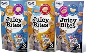 INABA Juicy Bites Grain-Free Cat Treats Variety Pack