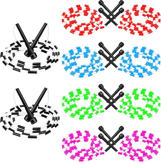 Zubebe Jump Rope Adjustable Beaded Exercise