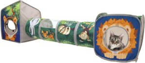Kitty City Jungle Cat Cube Combo, Collapsible Cube