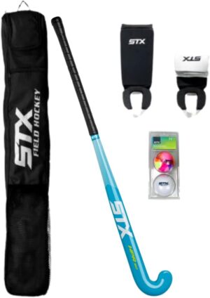 STX Junior Field Hockey Pack - Black/Teal