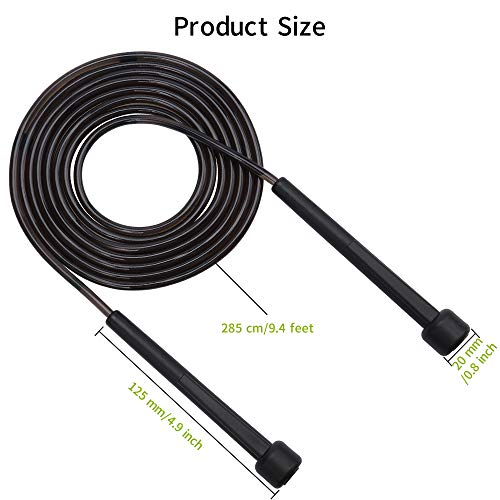 JUSDO Adjustable PVC Jump Rope for Fitness - Image 4
