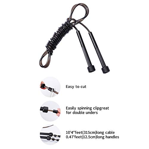 JUSDO Adjustable PVC Jump Rope for Fitness - Image 5