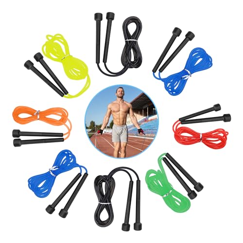 JUSDO Adjustable PVC Jump Rope for Fitness - Image 2