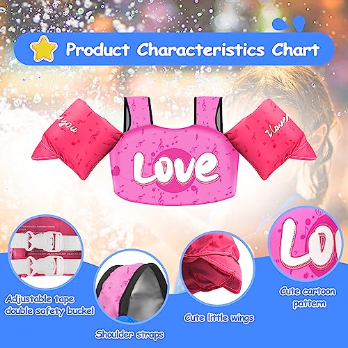 Justchee Toddler Swim Vest For Kids 30-50 lbs - Image 3
