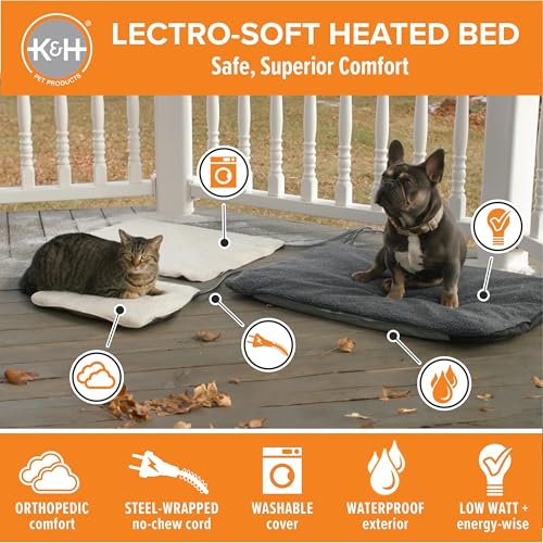 K&H Pet Products Lectro-Soft Outdoor Heated Pet Bed - Image 2