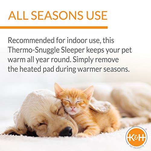K&H Pet Products Thermo-Snuggly Heated Cuddler Pet Bed - Image 3