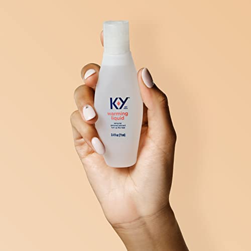 K-Y Warming Liquid Lube, Sensorial Lubricant, 2.4 FL OZ - Image 3