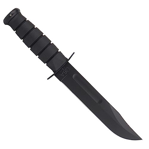 KA-BAR Black Straight Edge Knife #1213 - Image 2