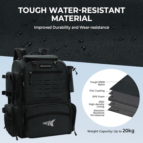 KastKing Bait Boss Pro Fishing Tackle Backpack - Image 5