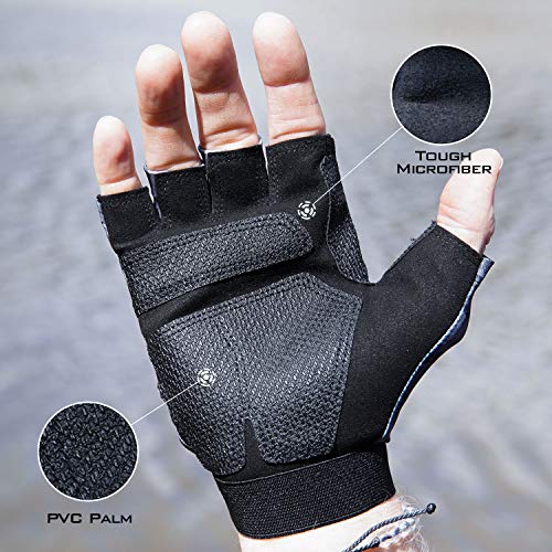 KastKing Gill Raker UPF50+ UV Protection Gloves - Image 4