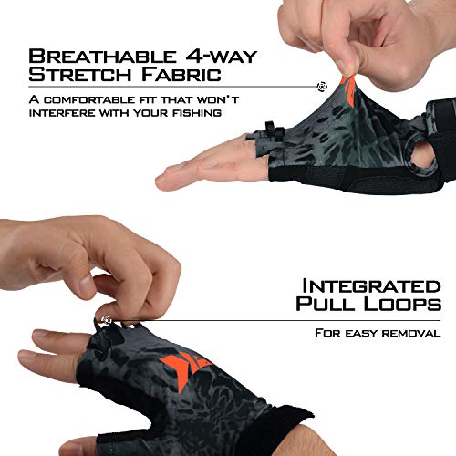 KastKing Gill Raker UPF50+ UV Protection Gloves - Image 5