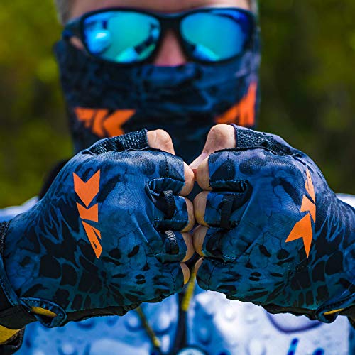 KastKing Gill Raker UPF50+ UV Protection Gloves - Image 2